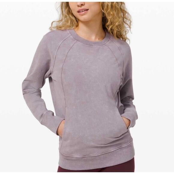 Lululemon Purple Crewneck Size 6 - Picture 1 of 7
